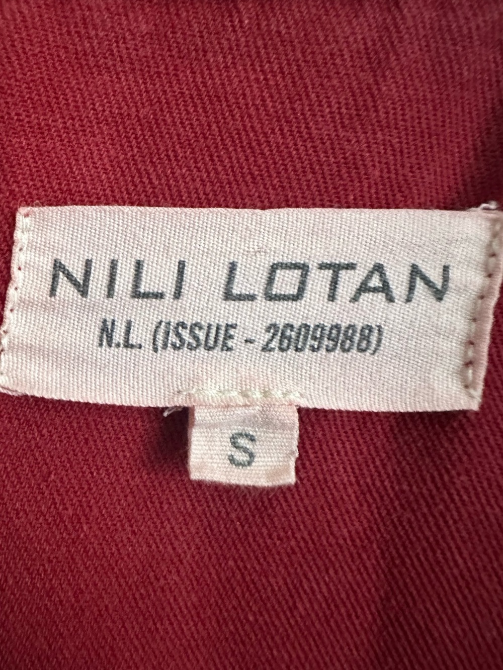 Nili Lotan Ariana Jumpsuit in Sunkissed
Red Size Small - Picture 10 of 16